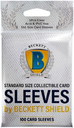 Beckett Shield  Standard Sleeves 2.5" x 3.5" (Lot of 5) - BigBoi Cards