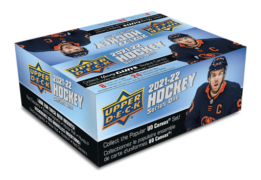 2021-22 Upper Deck Series 1 Hockey Retail Box (Pre-Order) - Miraj Trading