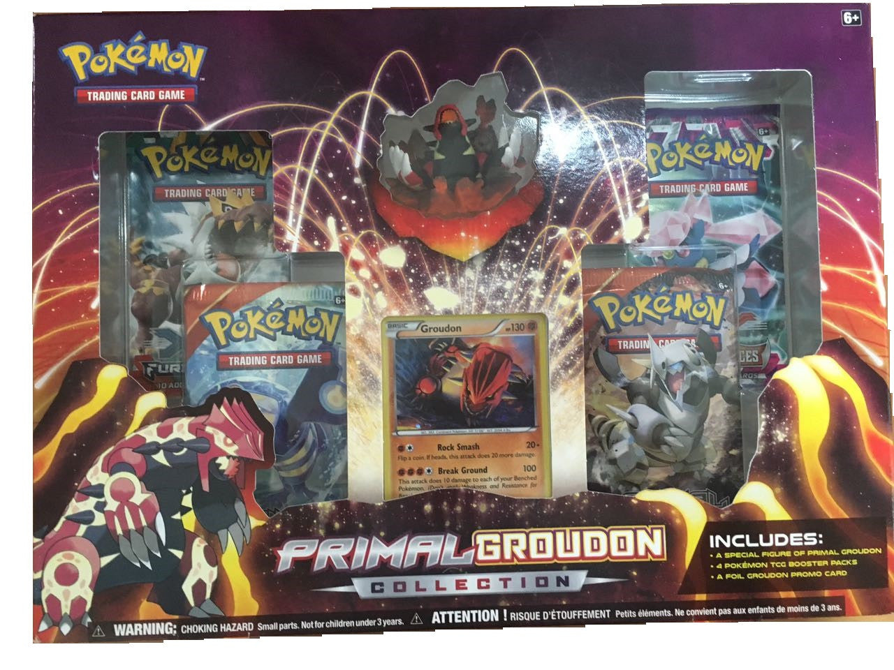 Pokémon TCG: Primal Groudon Collection Box - BigBoi Cards