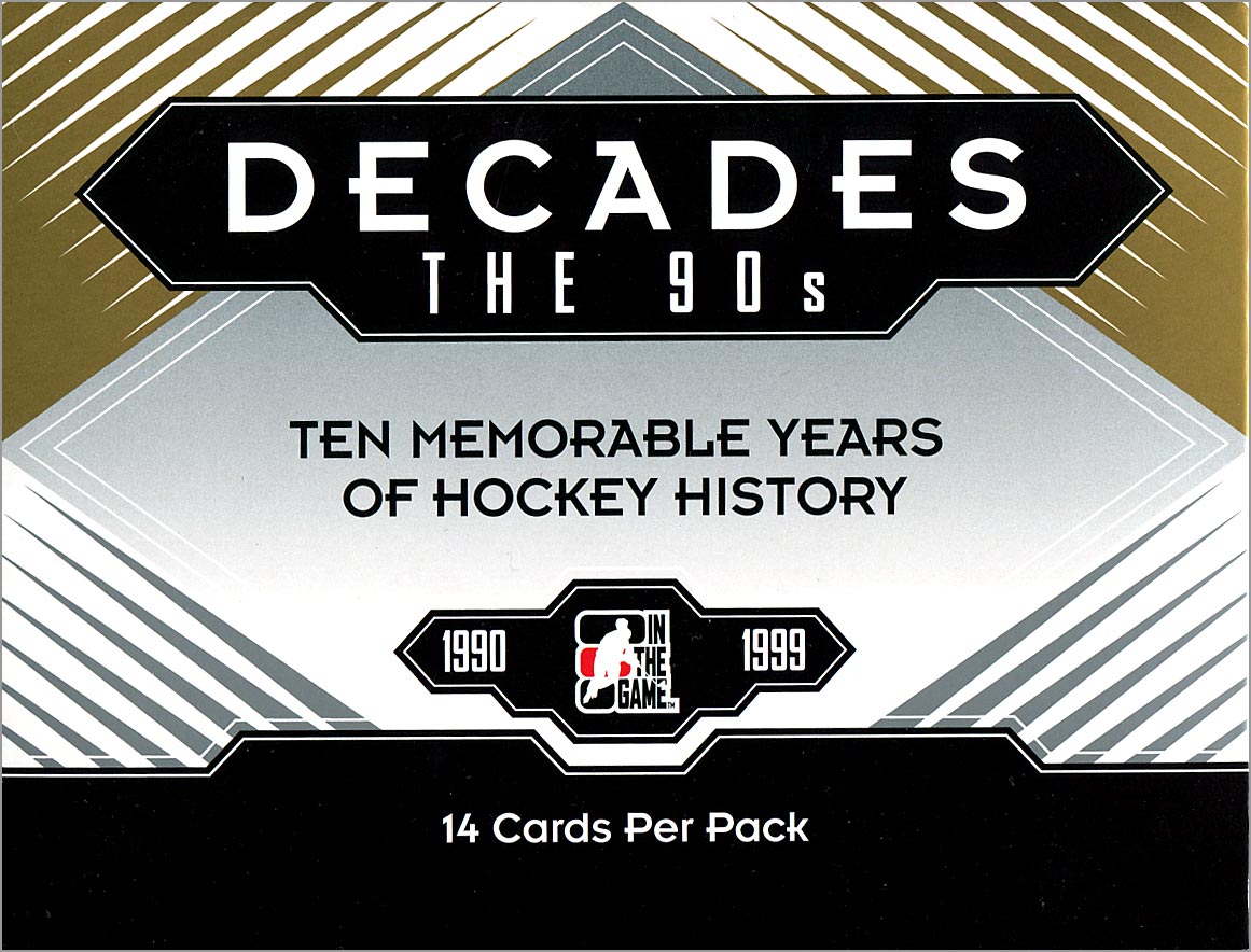 2013-14 In The Game Decades - The 90's Hockey Hobby Box - Miraj Trading