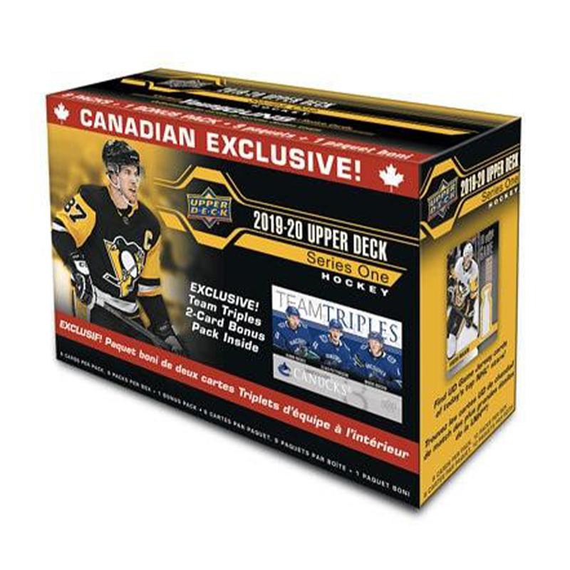 2019-20 Upper Deck Series 1 Hockey Canadian Exclusive Box - Miraj Trading