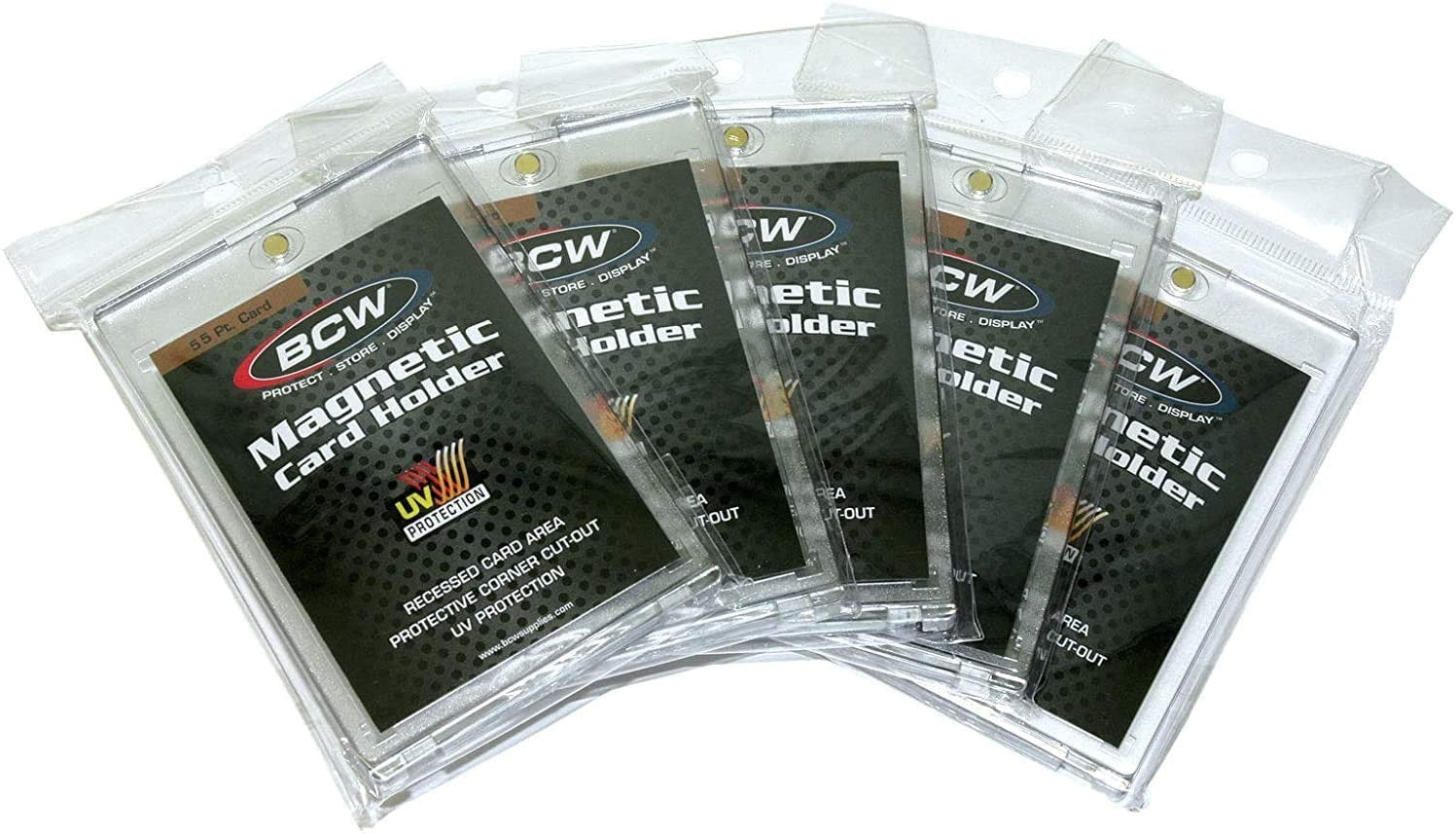 BCW Magnetic Card Holder 55PT (Lot of 5) - BigBoi Cards