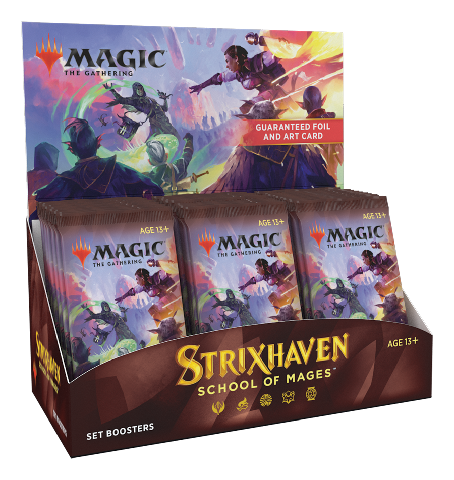 Magic The Gathering Strixhaven Set Booster Box - Miraj Trading
