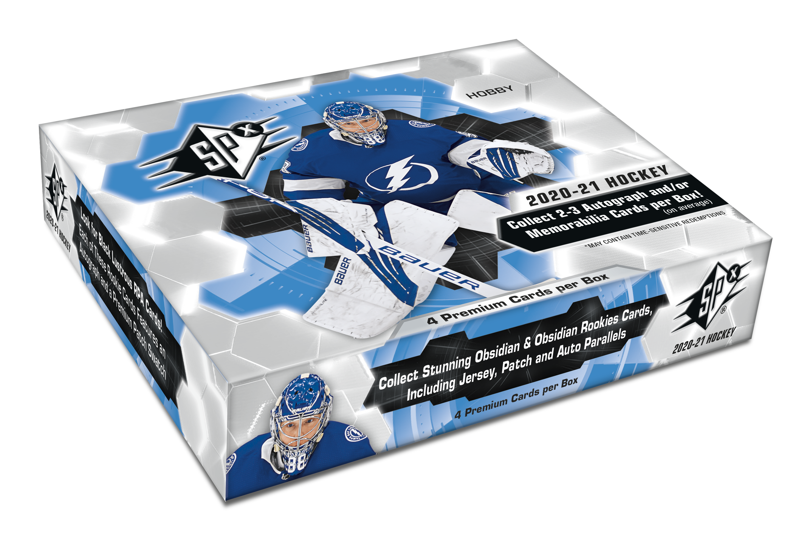 2020-21 Upper Deck SPX Hockey Hobby Inner Case (Inner Case of 10 Boxes) - Miraj Trading