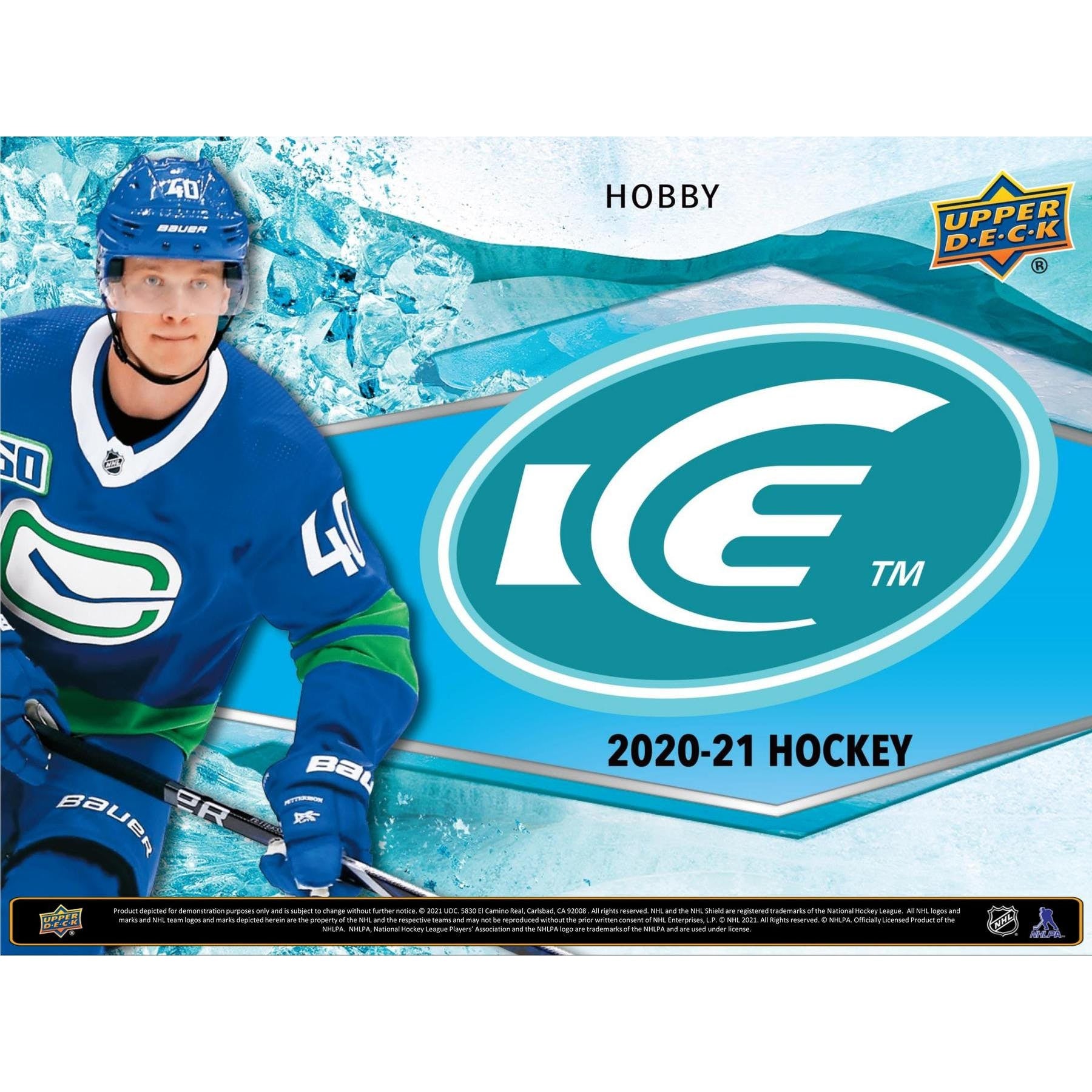 2020-21 Upper Deck Ice Hockey Hobby Box (Pre-Order) - Miraj Trading
