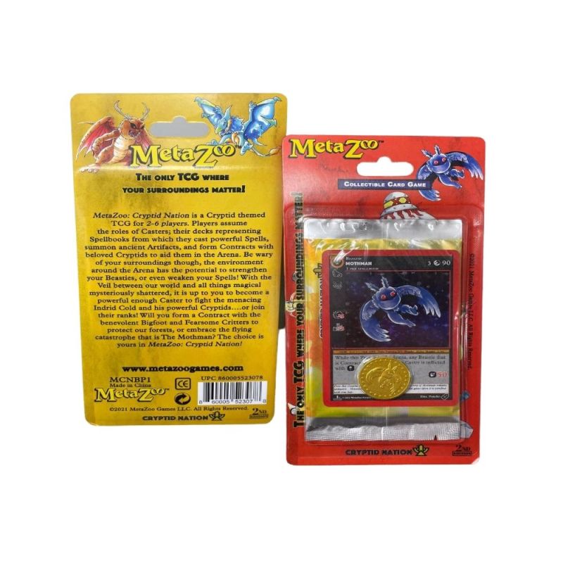 MetaZoo Cryptid Nation 2nd Edition Blister Pack (Lot of 2) - Miraj Trading