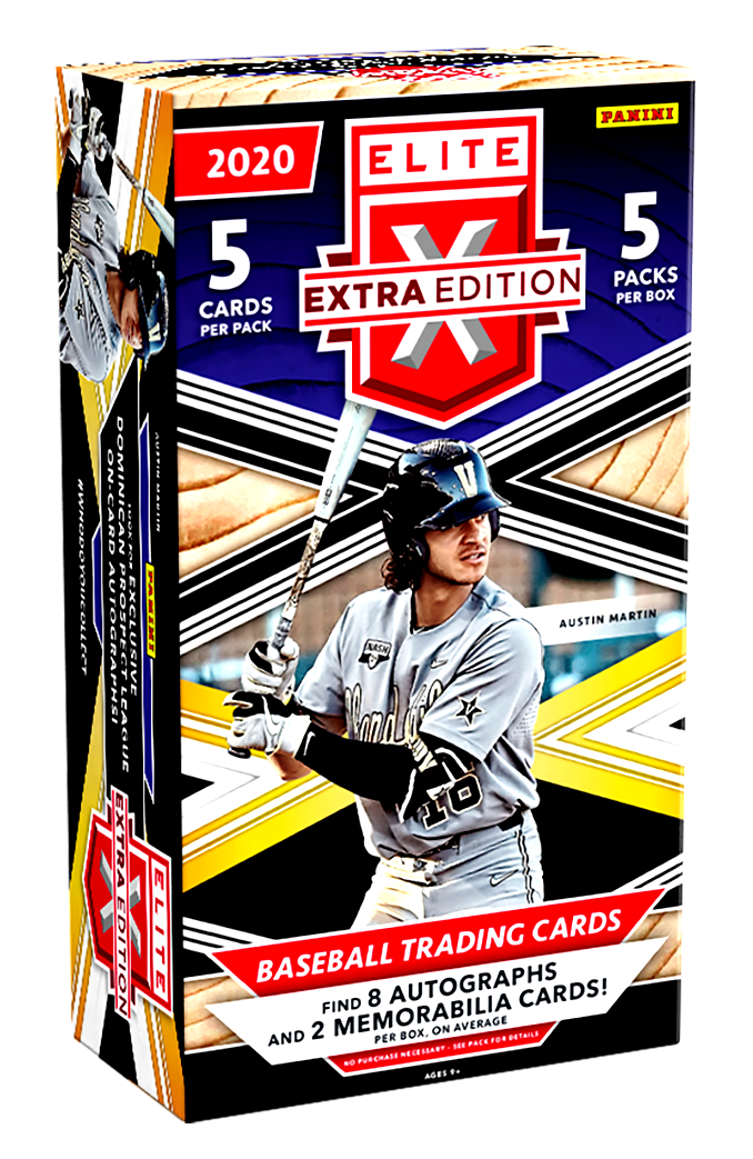 2020 Panini Elite Extra Edition Baseball Box - BigBoi Cards