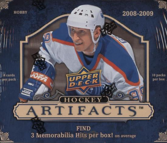 2008-09 Upper Deck Artifacts Hockey Hobby Box - BigBoi Cards