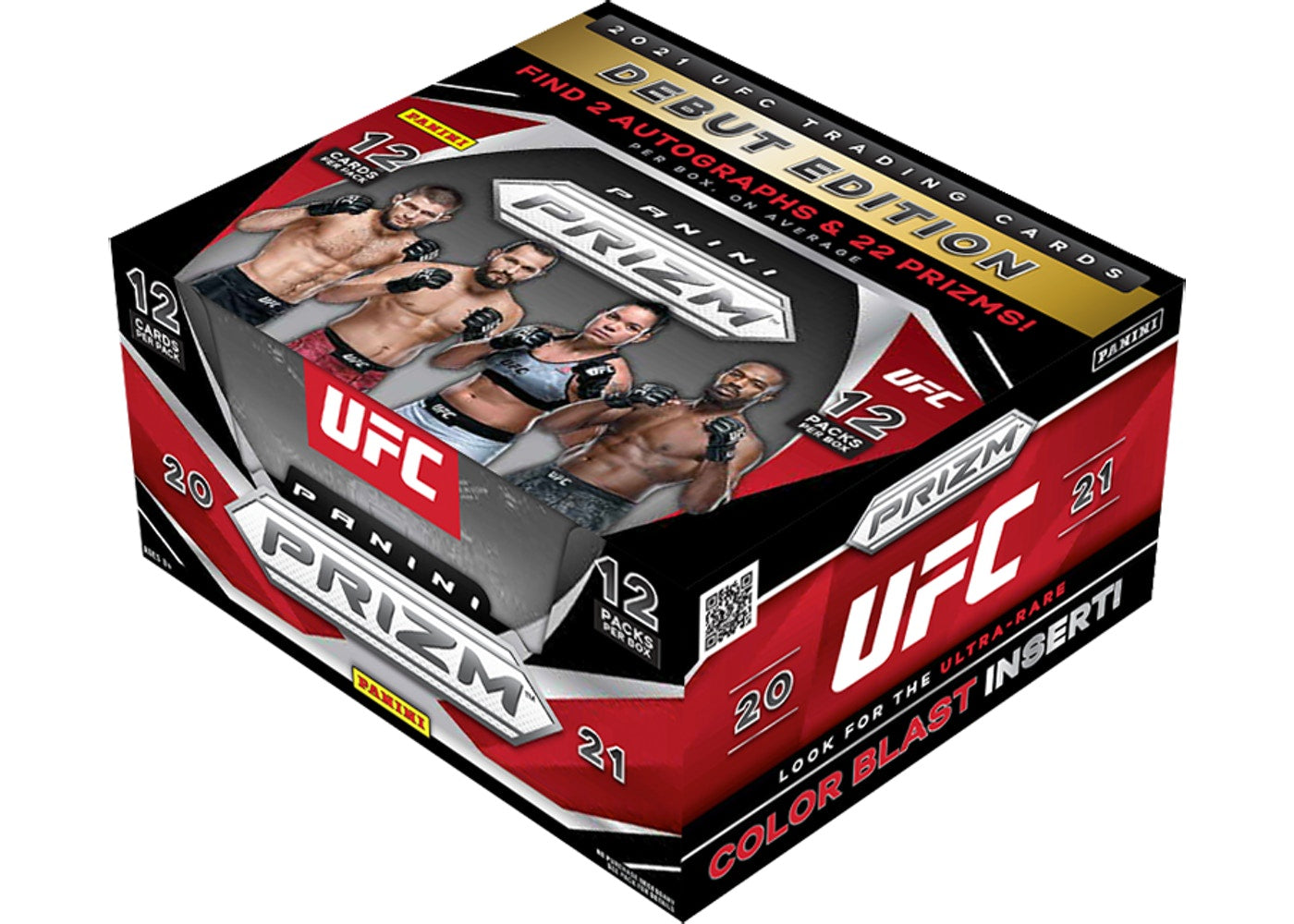 2021 Panini Prizm UFC Hobby Box - Miraj Trading