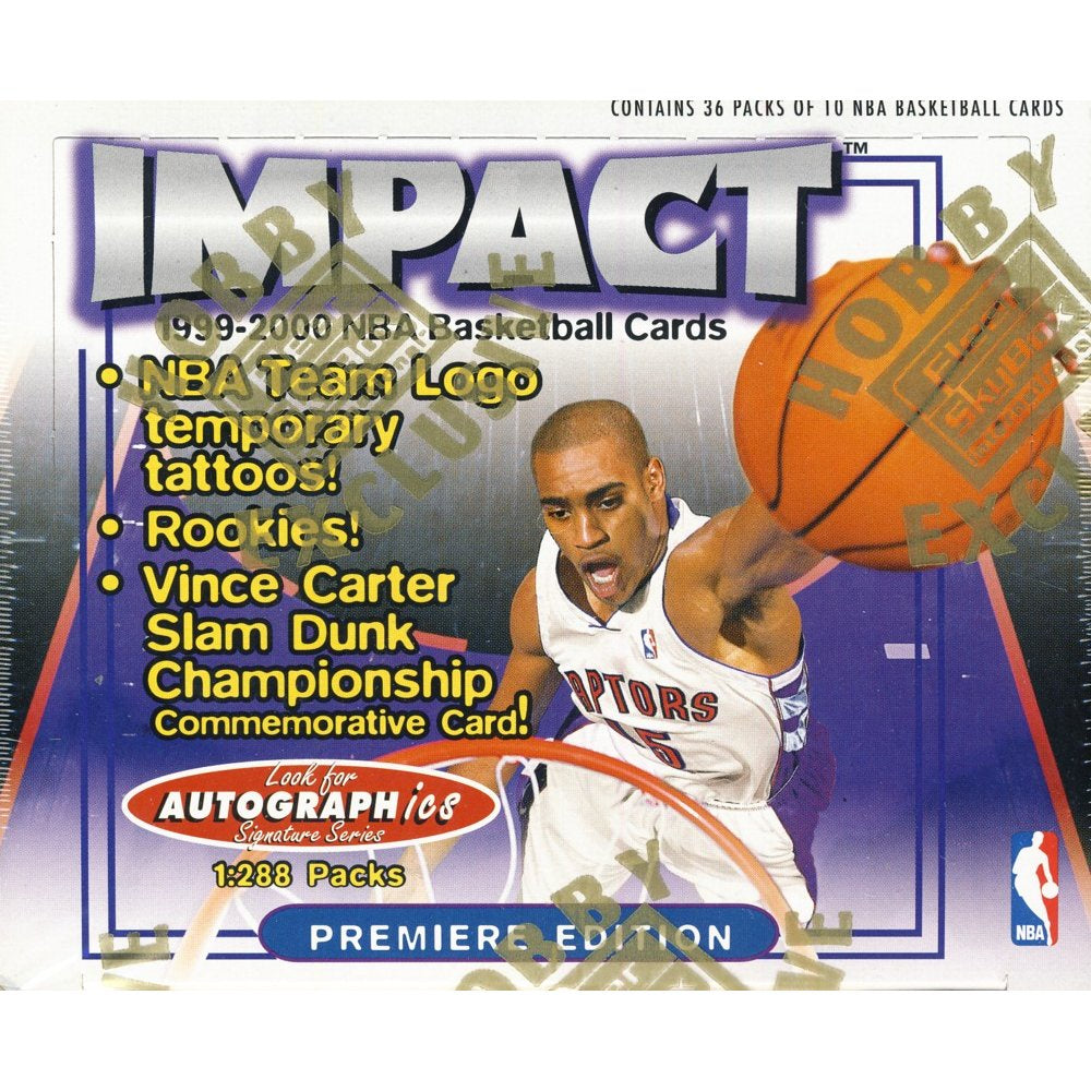 1999-00 Fleer Skybox Impact Basketball Hobby Box - Miraj Trading