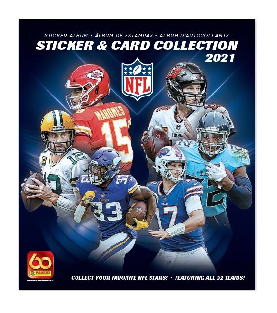2021 Panini Football Sticker Album and Box Miraj Trading