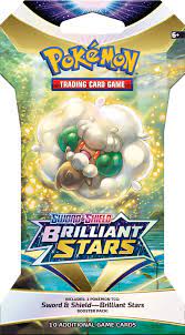 Pokemon Sword & Shield Brilliant Stars Sleeved Booster Pack (24 packs a lot) - Miraj Trading