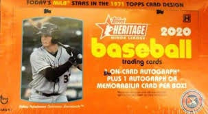 2020 Topps Heritage Minor League Baseball Hobby Box - BigBoi Cards