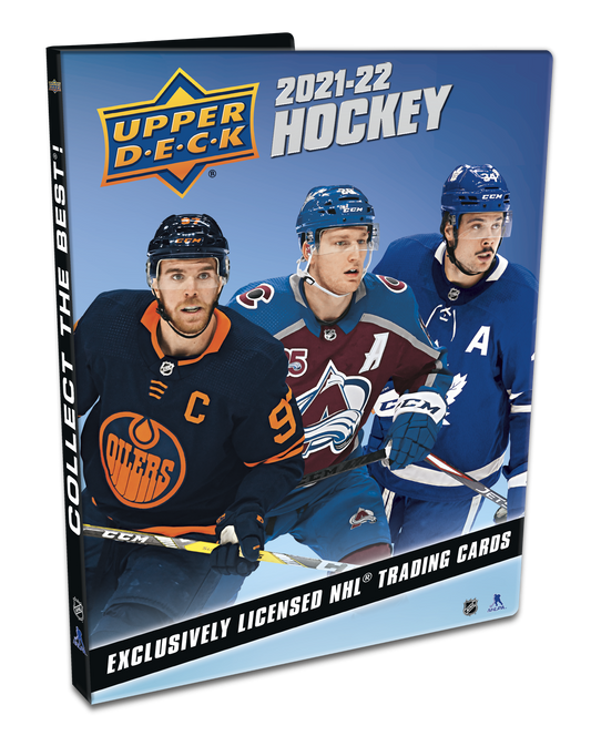 2021-22 Upper Deck Series 1 Hockey Starter Kit Binder (Pre-Order) - Miraj Trading