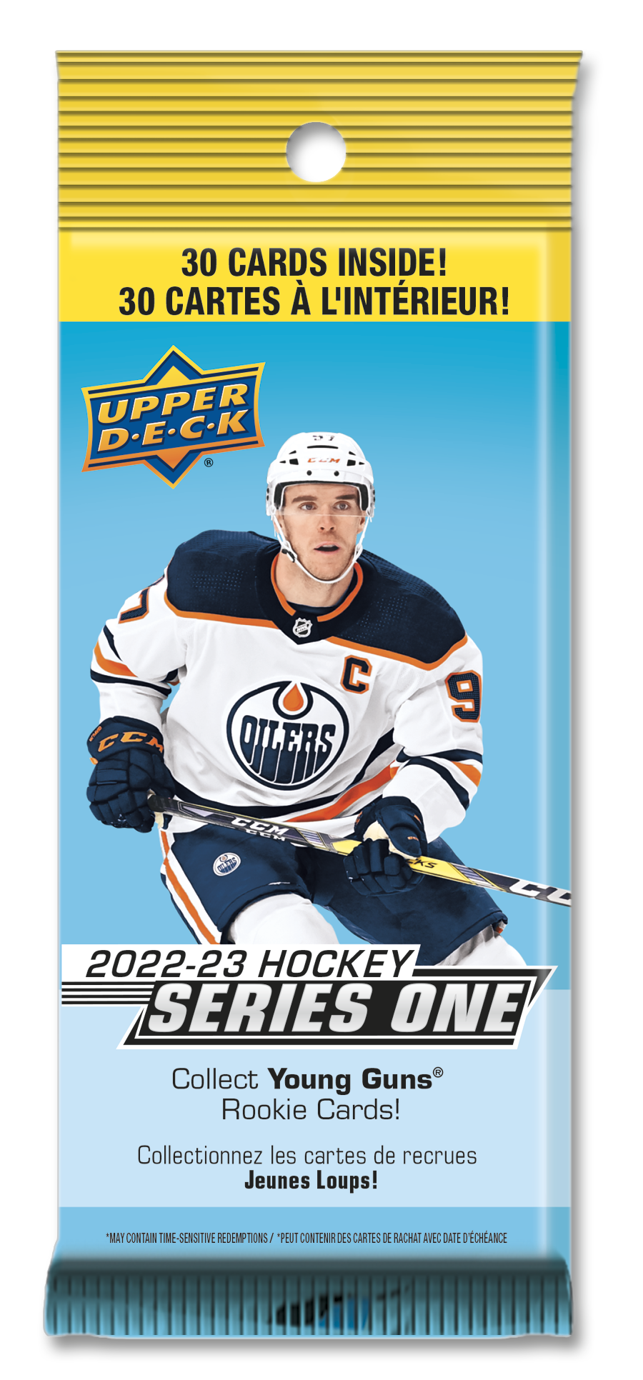 2022-23 Upper Deck Series 1 Hockey Fat Pack Box (Box of 18 Packs) (Pre-Order) - Miraj Trading