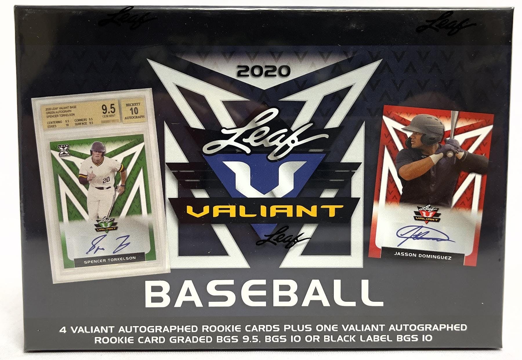 2020 Leaf Valiant Baseball Hobby Box - Miraj Trading