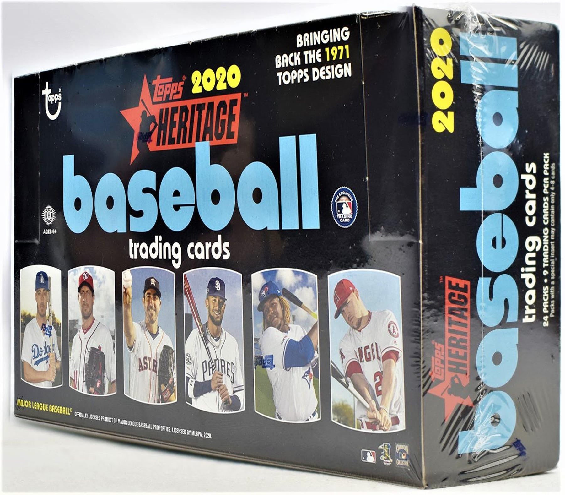 2020 Topps Heritage Baseball Hobby Box - BigBoi Cards