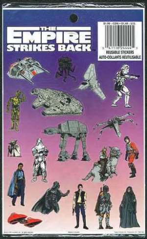 Topps Star Wars The Empire Strikes Back Reusable Stickers - Lot of 3 - BigBoi Cards