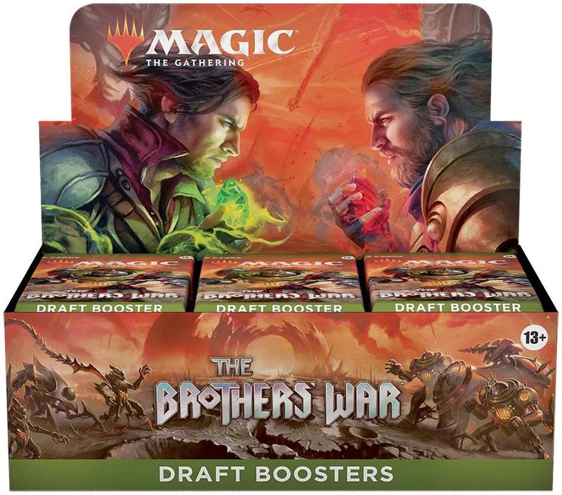 Magic The Gathering The Brothers' War Sealed Draft Booster Box (Pre-Order) - Miraj Trading