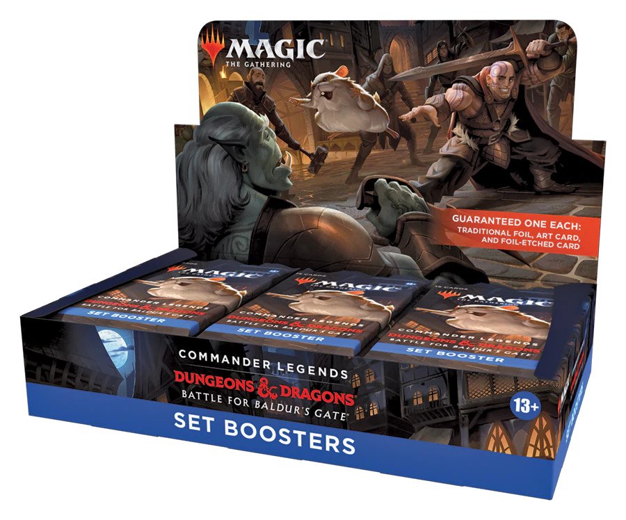 Magic The Gathering Commander Legends Baldur's Gate Set Booster Box - Miraj Trading