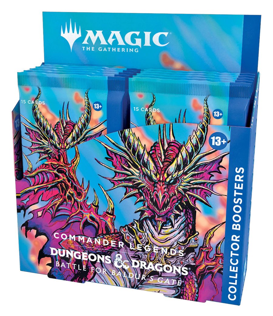 Magic The Gathering Commander Legends Baldur's Gate Collector Booster Box - Miraj Trading