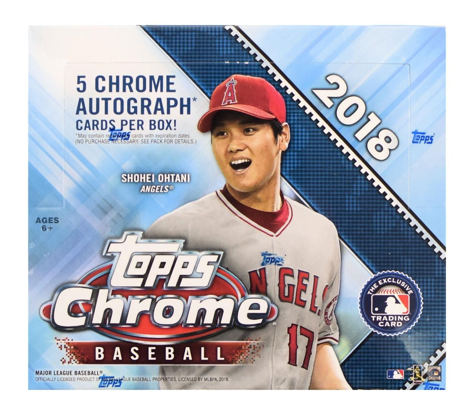 2018 Topps Chrome Baseball Hobby Jumbo Box - BigBoi Cards
