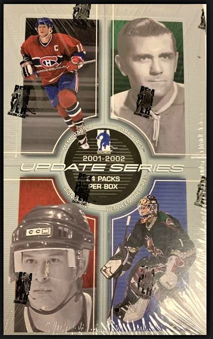 2001-02 Be A Player Memorabilia Update Hockey Hobby Box - BigBoi Cards