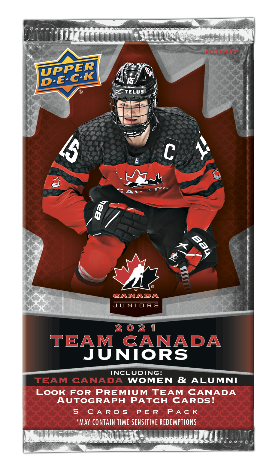 2021-22 Upper Deck Team Canada Juniors Hockey Hobby Box (Pre-Order) - Miraj Trading