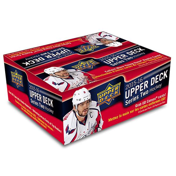 2015-16 Upper Deck Series 2 NHL Hockey Retail Case (Boxes of 20) - BigBoi Cards