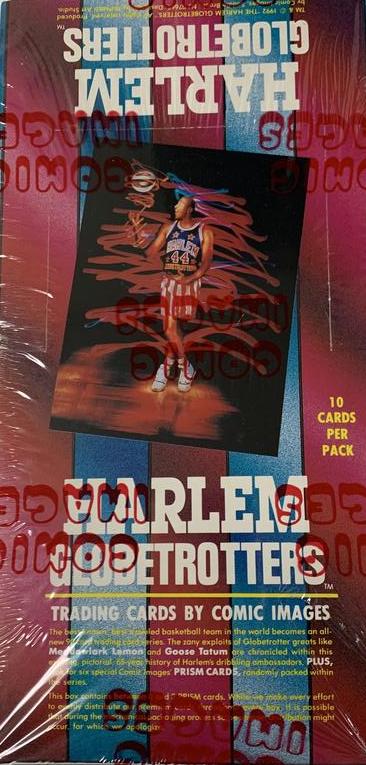1992 Comic Images Harlem Globetrotters Box - Miraj Trading