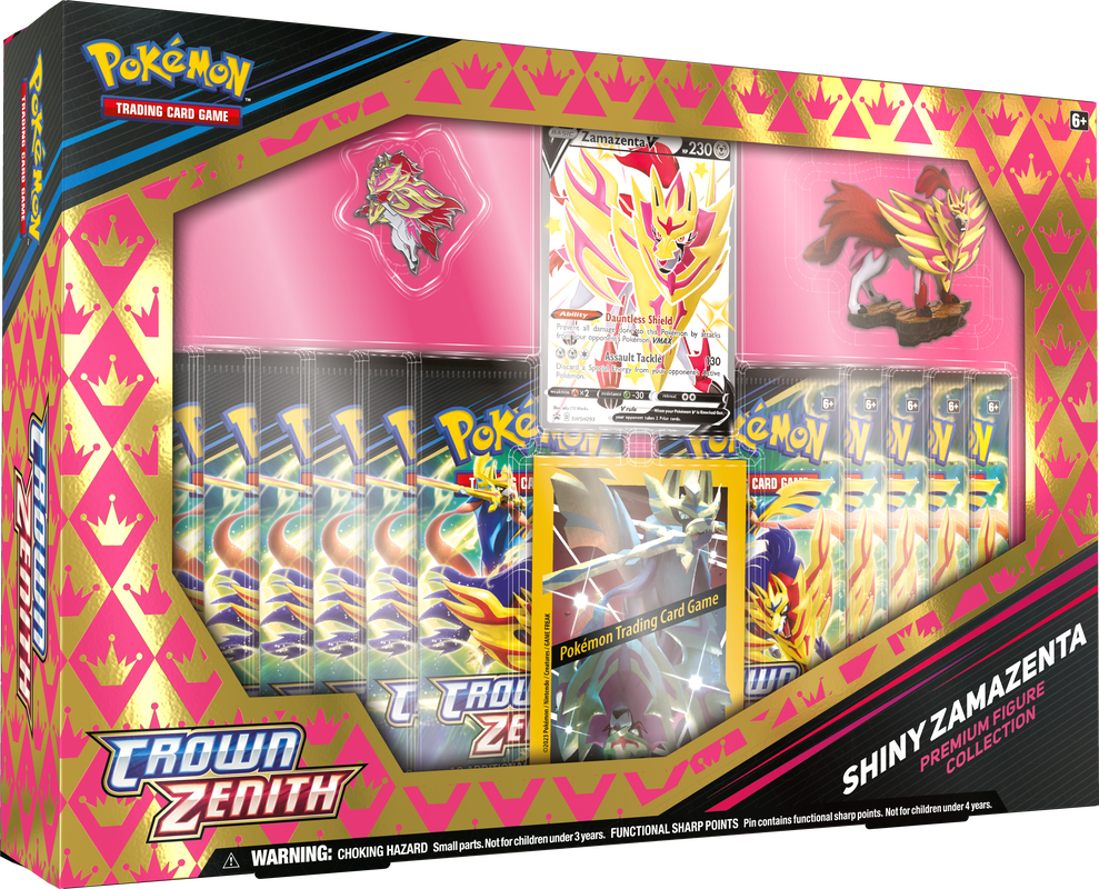 Pokemon Sword and Shield Crown Zenith Premium Figure Collection Box - Miraj Trading