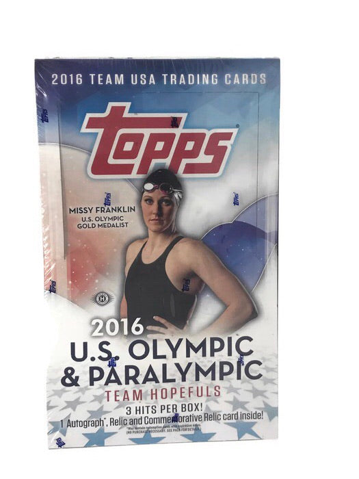2016 Topps U.S. Olympic & Paralympic Team Hobby Box - BigBoi Cards