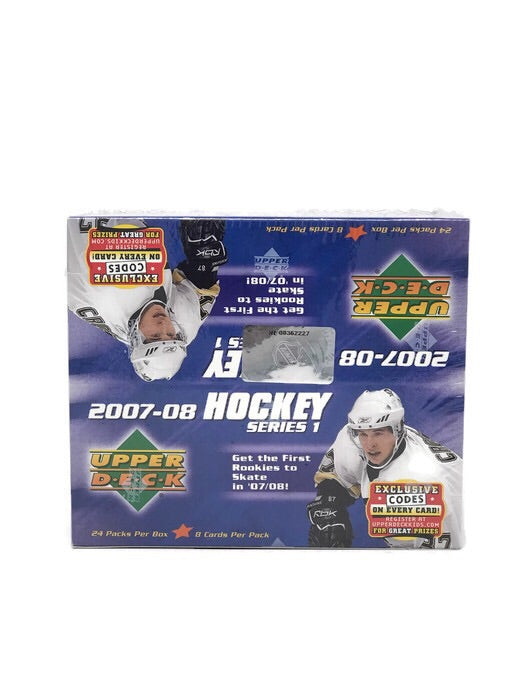 2007-08 Upper Deck Series 1 Hockey Retail Box - BigBoi Cards