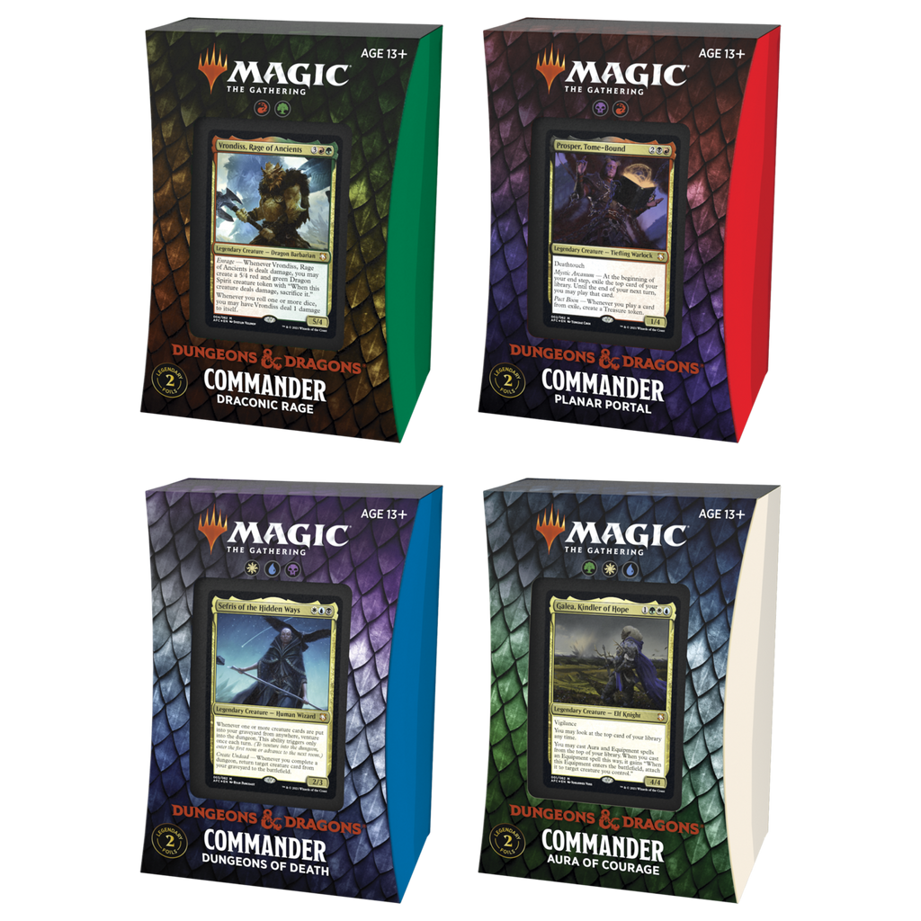 Magic The Gathering Adventures in the Realms Commander Deck