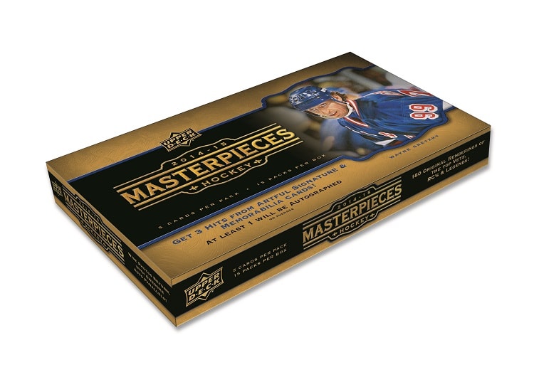 2014/15 Upper Deck Masterpieces Hockey Hobby Box - Miraj Trading