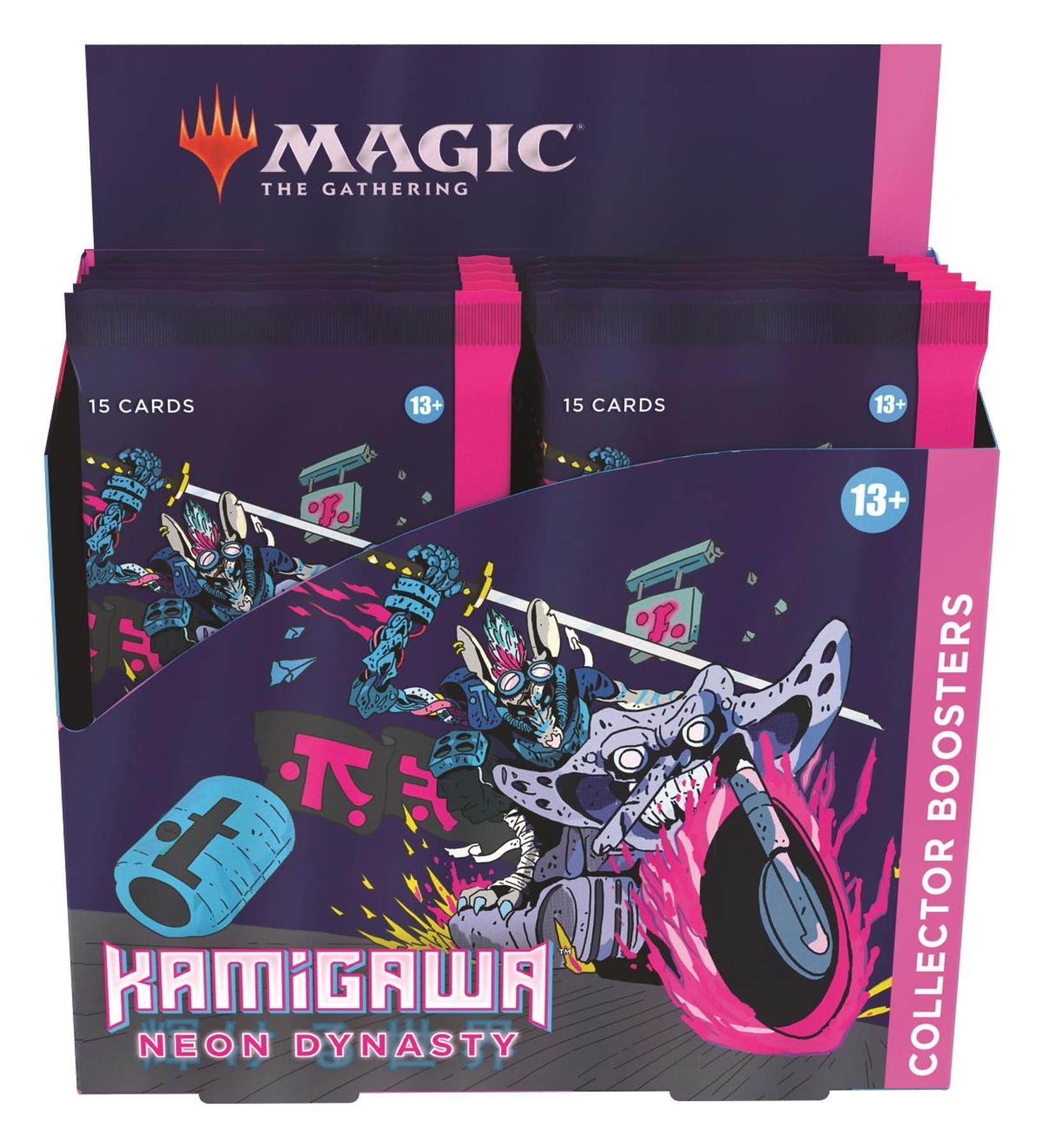 Magic The Gathering : Kamigawa Neon Dynasty Collector Booster Box (Pre-Order) - Miraj Trading