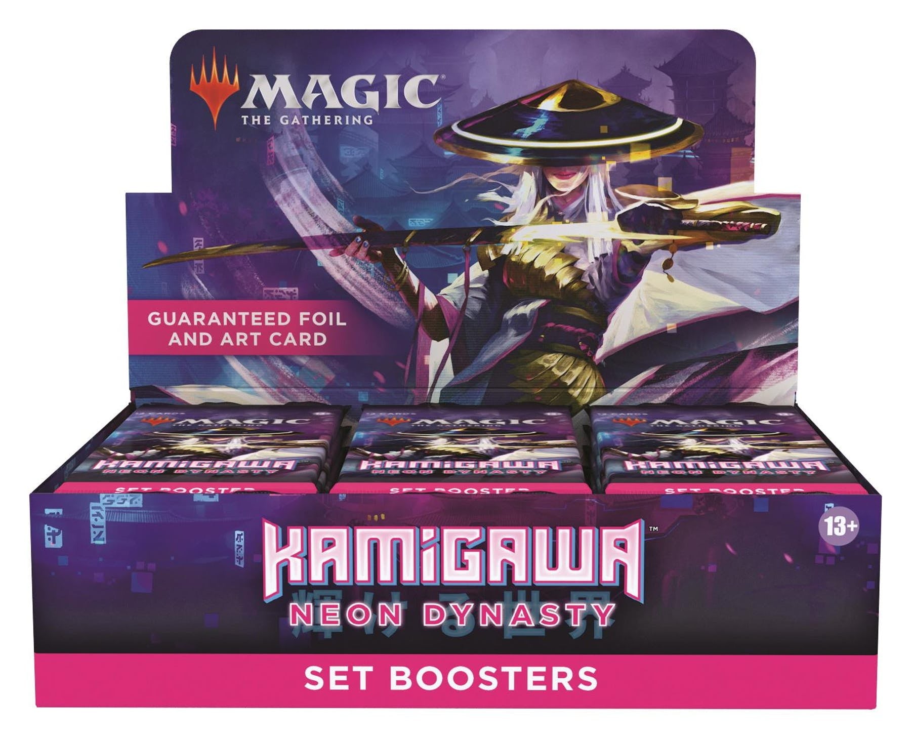 Magic The Gathering : Kamigawa Neon Dynasty Set Booster Box (Pre-Order) - Miraj Trading