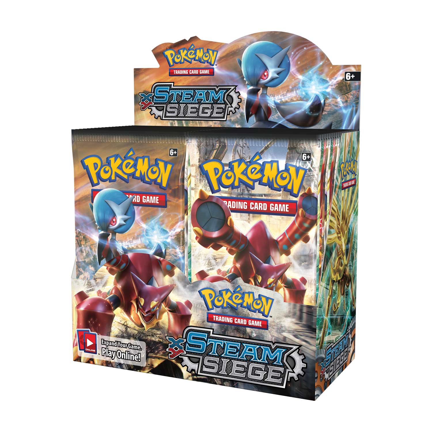Pokémon TCG: Steam Siege Booster Case (Boxes of 6) - BigBoi Cards