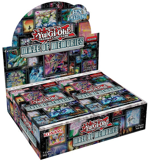 Yu Gi Oh! Maze Of Memories Booster Box (Pre-order) - Miraj Trading
