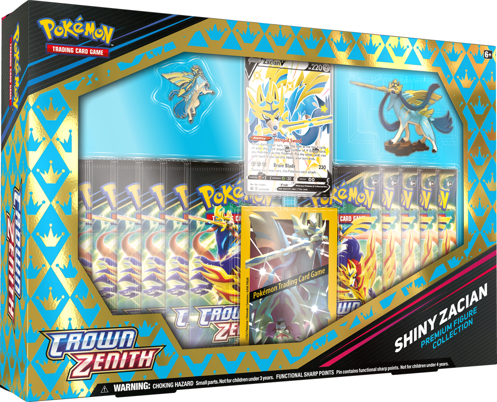 Pokemon Sword and Shield Crown Zenith Premium Figure Collection Box - Miraj Trading