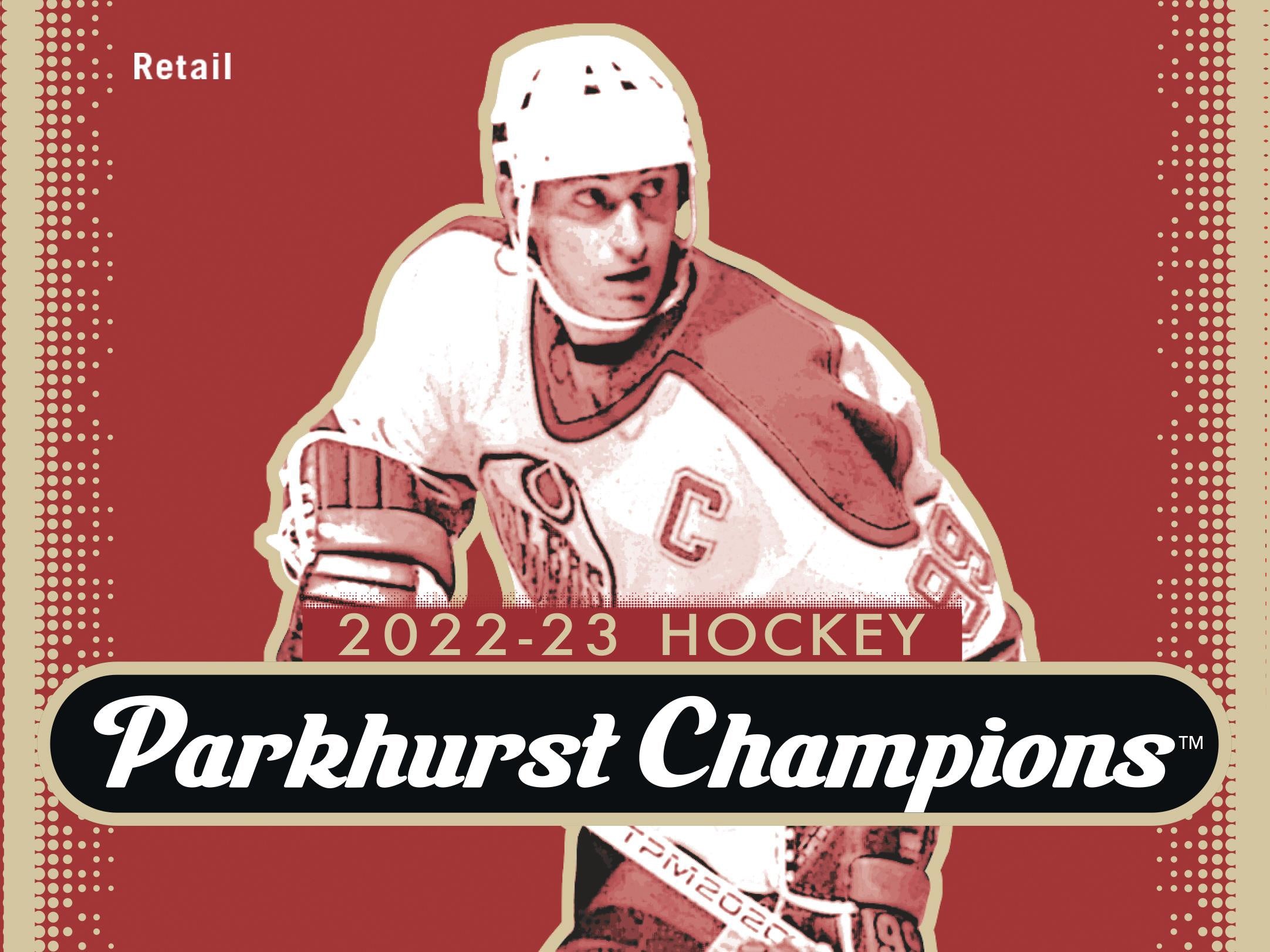 2022-23 Upper Deck Parkhurst Champions Hockey Blaster Box (Case of 20 boxes) (Pre-Order) - Miraj Trading