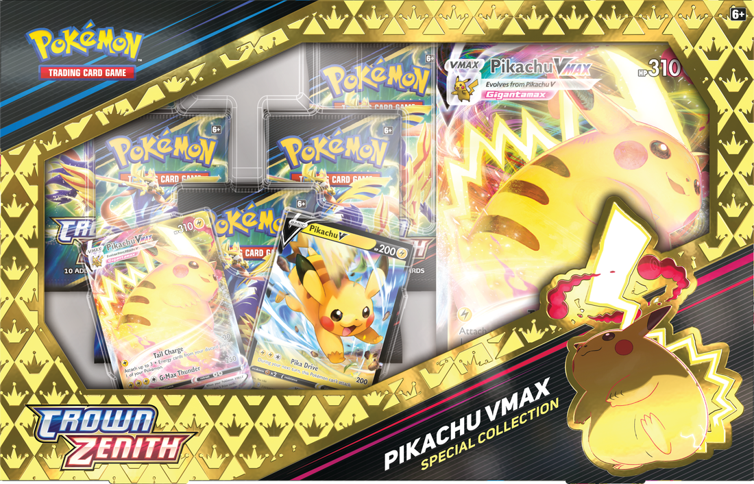 Pokemon Sword and Shield Crown Zenith Special Collection Pikachu VMAX - Miraj Trading