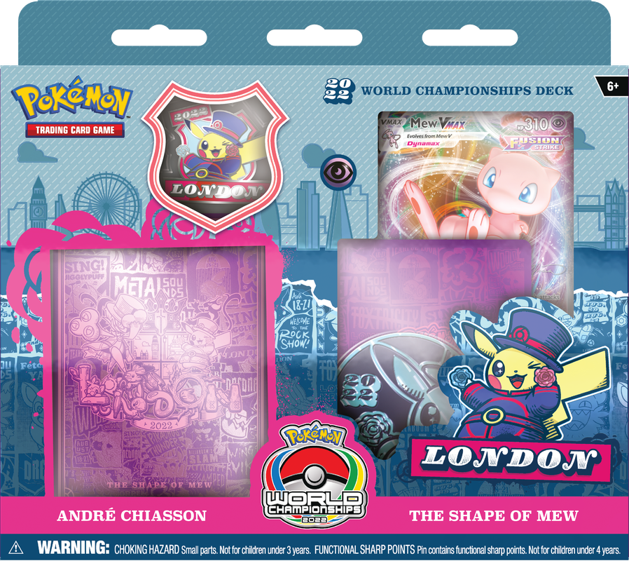 2022 Pokemon World Championship Deck Display Box - Miraj Trading