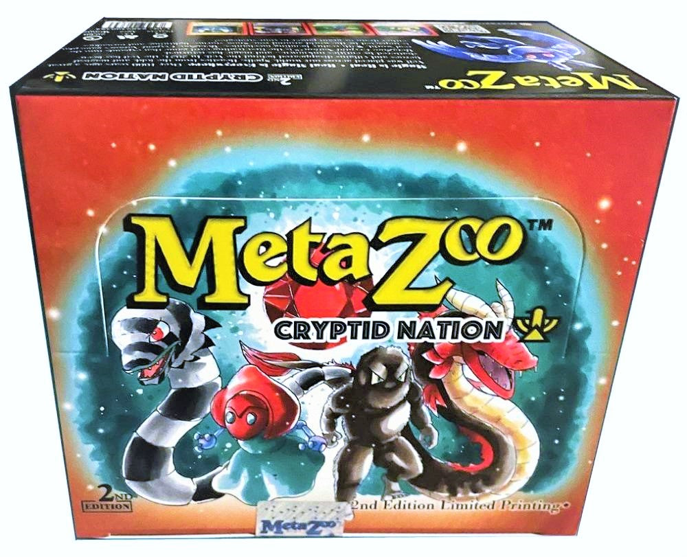 MetaZoo Cryptid Nation 2nd Edition Booster Box - Miraj Trading