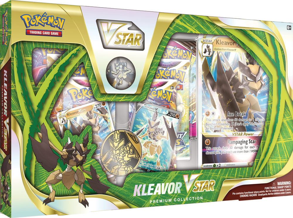 Pokemon Kleavor VSTAR Premium Collection Box (Pre-Order) - Miraj Trading