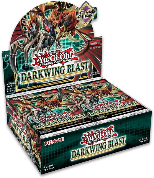 Yu Gi Oh! Darkwing Blast Booster Case (Case of 12 Boxes) (Pre-Order) - Miraj Trading