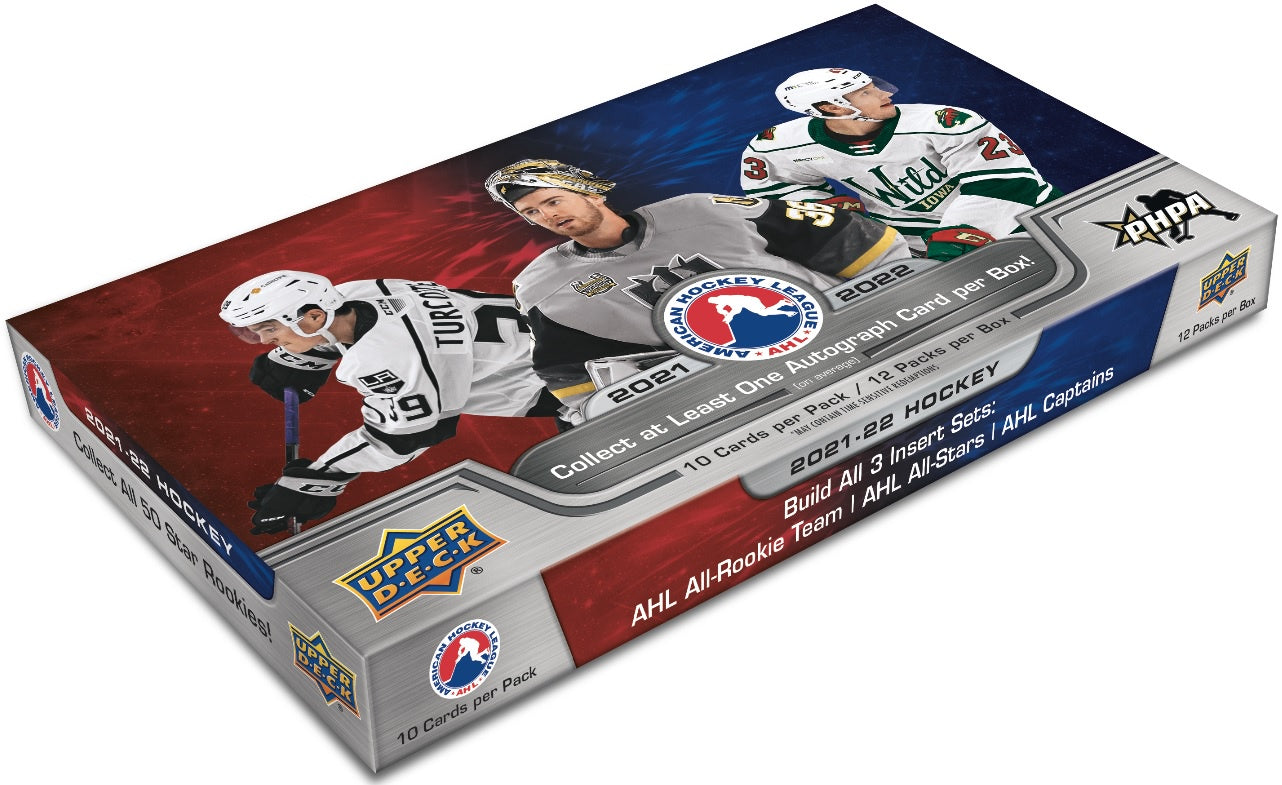 2021-22 Upper Deck AHL Hockey Hobby Box (Coming Soon!) - Miraj Trading