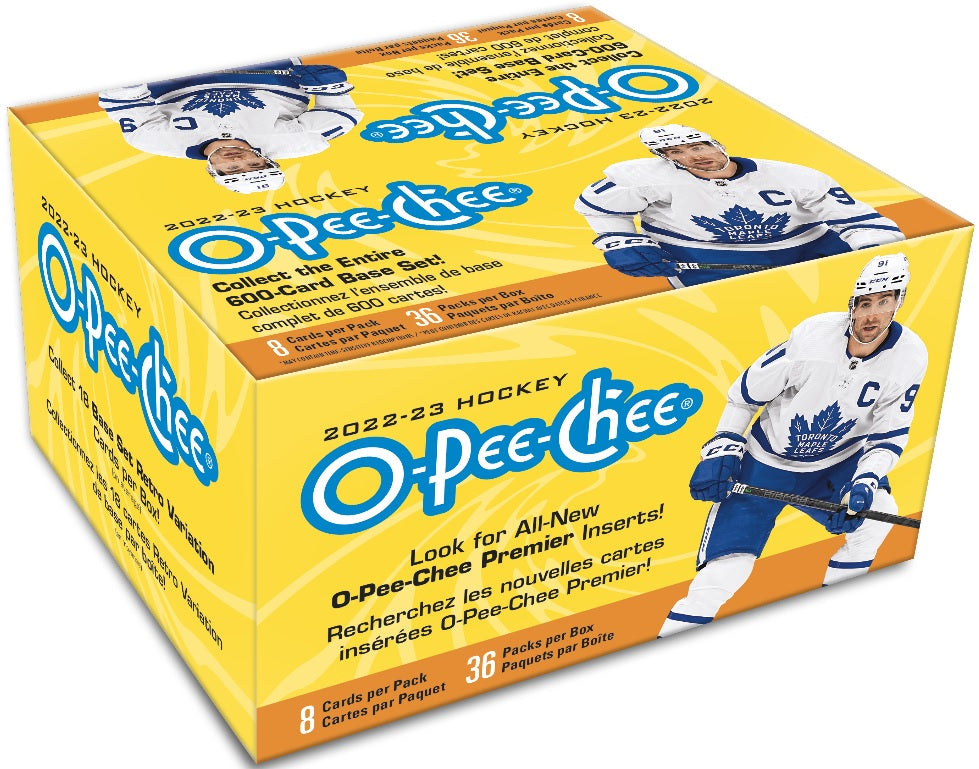 2022-23 Upper Deck O-Pee-Chee Hockey Retail Box - Miraj Trading