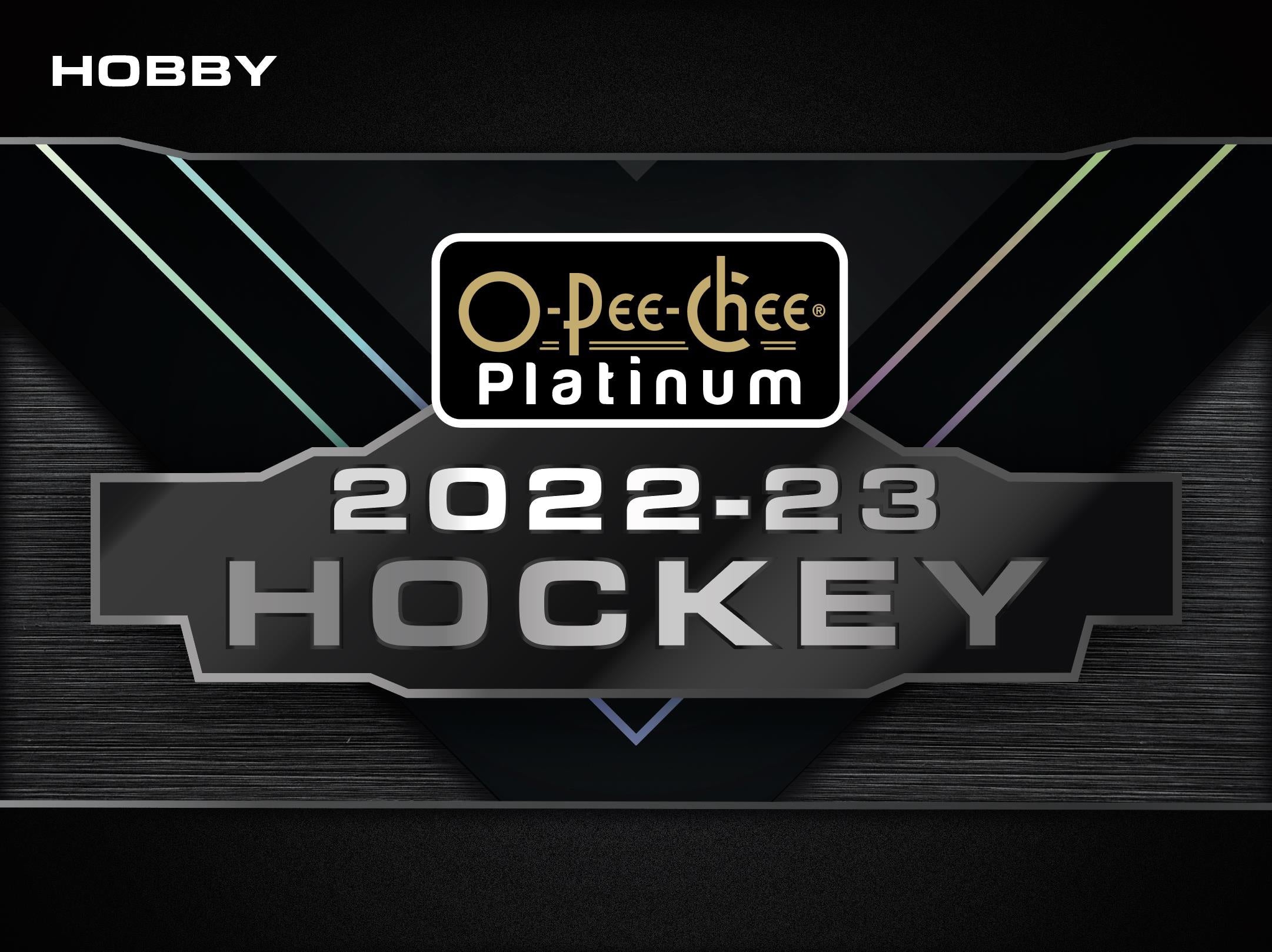 2022-23 Upper Deck O Pee Chee Platinum Hobby Box (Pre-Order) - Miraj Trading