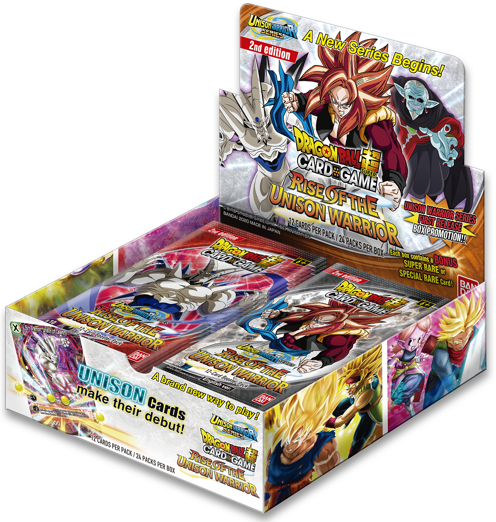 DBS 10 Dragon Ball Super Unison Warriors Second Edition Booster Box (Pre-Order) - Miraj Trading